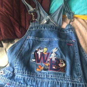 Warner brothers overalls